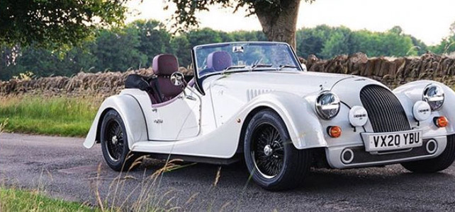 Morgan Plus Four - European Supercar Hire from Ultimate Drives